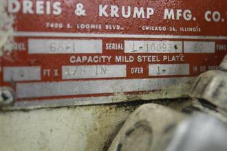 1955 CHICAGO DRIES & KRUMP #68-L Press Brake | UPM, LLC (1)