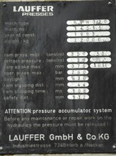 1993 LAUFFER RPN-320 Hydraulic Press | UPM, LLC (3)