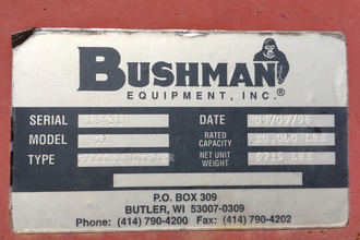 1996 BUSHMAN 901 MISC | UPM, LLC (2)