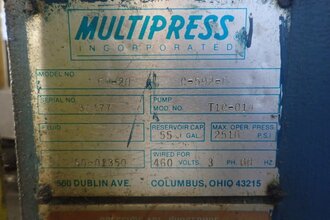 1995 MULTIPRESS FH-20 Hydraulic Press | UPM, LLC (13)