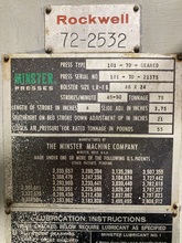1973 MINSTER #7 DIE NAMIC GEARED OBI / Gap Frame Press | UPM, LLC (6)