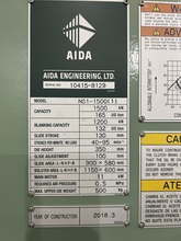2018 AIDA NS1-1500(1) Straight Side Single Crank Press | UPM, LLC (17)